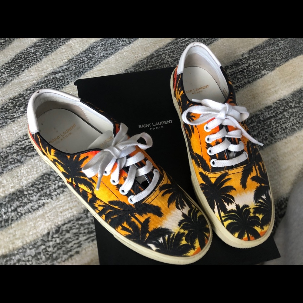 Saint Laurent skate shoe